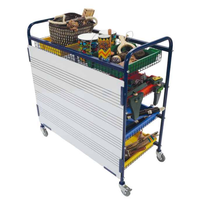 Music Trolley with Whiteboard
