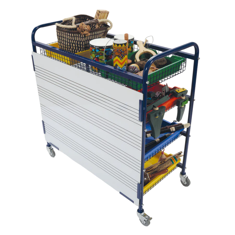 Music Trolley with Whiteboard