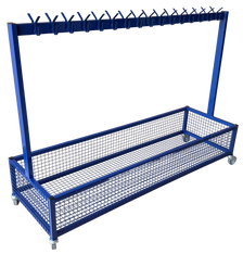 NA202 Double Cloakroom Trolley