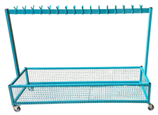 NA202 Double Cloakroom Trolley
