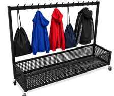 NA101 Single Cloakroom Trolley - Black