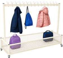 NA202 Double Cloakroom Trolley