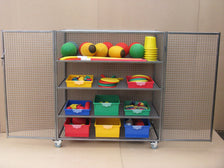 S50 Lockable Storage Trolley