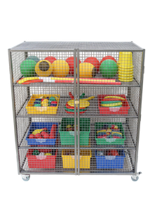 S50 Lockable Storage Trolley