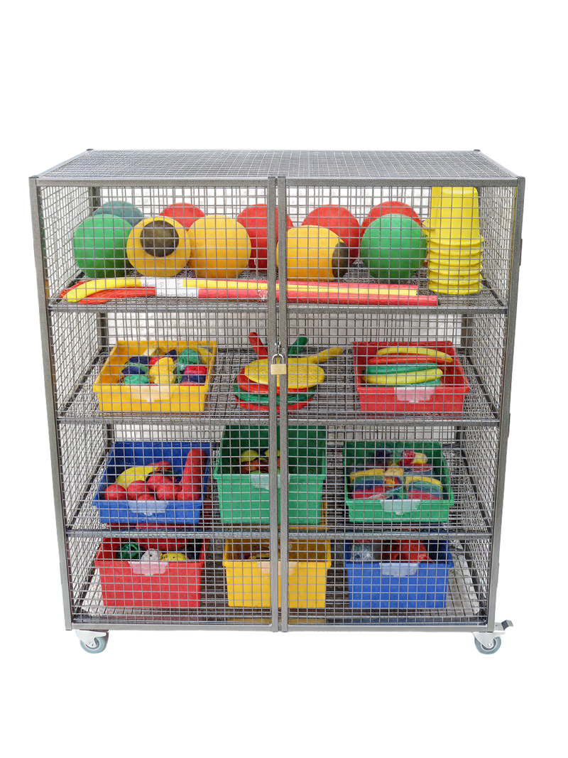 S50 Lockable Storage Trolley