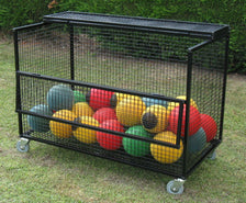 S78 Lockable Mesh Storage Trolley