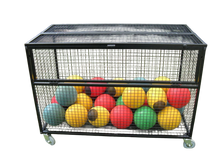 S78 Lockable Mesh Storage Trolley