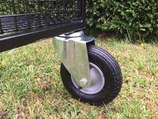 S78 Lockable Mesh Storage Trolley