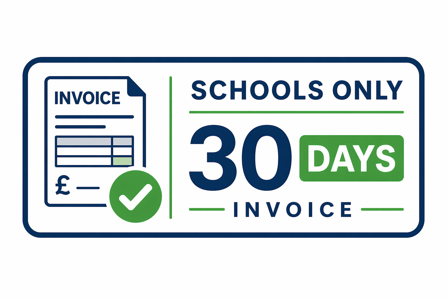 30 day invoice payment option