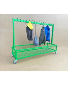 NA202 Double Cloakroom Trolley