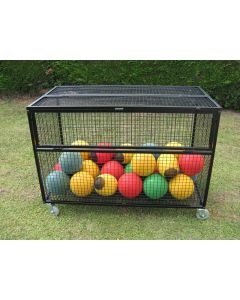 S78 Lockable Mesh Storage Trolley