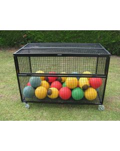 S78 Lockable Mesh Storage Trolley